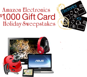 Amazon Electronics Sweeps Amazon Electronics $1,000 Amazon Gift Card Holiday Sweepstakes