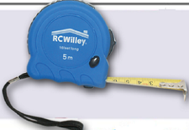 Tape Measure at RC Willey FREE Tape Measure at RC Willey Stores