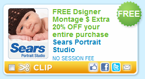 Sears FREE Designer Montage at Sears Portrait Studio 