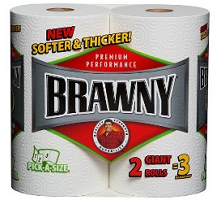 Brawny Paper Towels $1 off Brawny Paper Towels Coupon