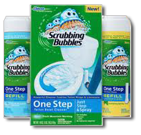 Scrubbing Bubbles One Step Toilet Bowl Cleaner Kit 121 $4 off Scrubbing Bubbles One Step Toilet Bowl Cleaner Starter Kit Coupon