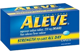Aleve $1 off ANY Aleve 40ct or Larger Printable Coupon