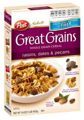 Post Great Grains $1.00 off TWO Post Great Grains Cereals Printable Coupon
