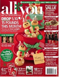 ALL You Mag $0.50 off Your Purchase of ALL YOU Magazine Printable Coupon