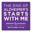 Alzheimer's Association : The End of Alzheimer's Sticker
