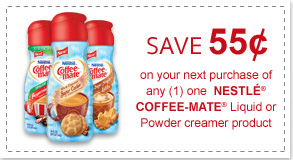 CoffeeMate Coupon1 $1.30 in Coffee Mate Printable Coupons