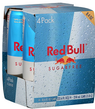 Red Bull Sugarfree 4 Pack FREE Red Bull Sugarfree 4 Pack