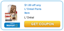 $1.00 off any L'Oréal Paris Item