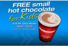 FREE Hot Chocolate For Kids at Thorntons FREE Hot Chocolate For Kids at Thorntons Every Saturday in February