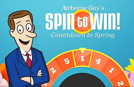 Airborne Guys Spin Game The Airborne Guys Spin Instant Win Game and Sweepstakes