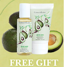 Body Lotion1 FREE Avocado Olive & Basil Body Lotion & Shower Gel at Crabtree and Evelyn