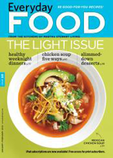 Everyday Food Magazine FREE Everyday Food Magazine Subscription 
