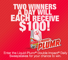 Liquid Plumr Sweeps Liquid Plumr Double Impact Daily Sweepstakes