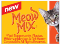 Meow Mix Pate Toppers FREE Cup of Meow Mix Pate Toppers + Coupon (New Link)