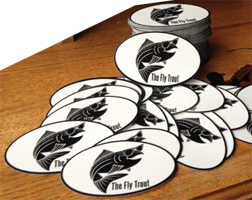 The Fly Trout Sticker FREE The Fly Trout Sticker
