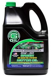 G Oil Synthetic Motor Oil FREE 5qt. G Oil Synthetic Motor Oil (5w 30) After $26 Mail In Rebate