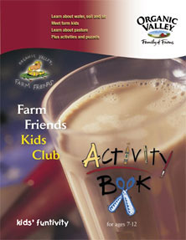 Organic Valley Activity Book FREE Organic Valley Kids Activity Farm Friends Welcome Kit and Book