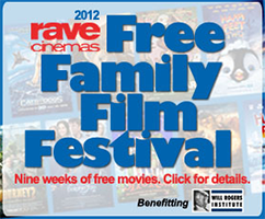Rave Cinemas FREE Family Film Festival at Rave Cinemas