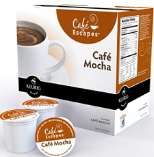 Cafe Escapes K Cup $5/2 Cafe Escapes K Cup Coupon
