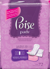 Poise Pads01 FREE Poise Pads 3 Pack Sample