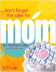 TCBY Mothers Day FREE TCBY Yogurt For Moms on Mothers Day, May 13th