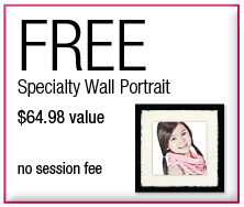 FREE Specialty Wall Portrait at Sears Portrait Studio FREE Specialty Wall Portrait at Sears Portrait Studio