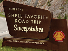 Shell Favorite Road Trip Sweepstakes Shell Favorite Road Trip Sweepstakes