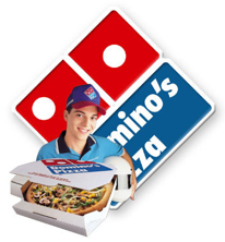 Domino's <strong>pizza</strong> logo
