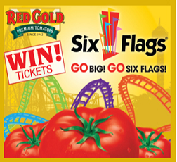 Tickets To Six Flags From Red Gold FREE Tickets To Six Flags From Red Gold Sweepstakes