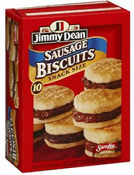 Jimmy Dean Frozen Snack Size Sandwich $1 off Jimmy Dean Snack Size Sandwich Coupon
