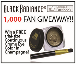Black Radiance FREE Black Radiance Creme Eye Color Sweepstakes (1,000 Winners)
