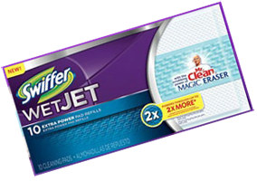 Swiffer WetJet Extra Power pads FREE Swiffer WetJet Extra Power Pad on August 2nd