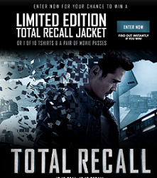 Total Recall Regal Cinemas Total Recall Sweepstakes & Instant Win Game