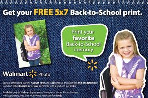 Walmart FREE 5x7 FREE 5x7 Photo Print at Walmart