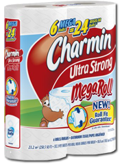Charmin MegaRoll pack FREE Charmin Instant Win Game