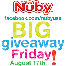 Nuby Giveaway FREE Nuby Giveaway on August 17th