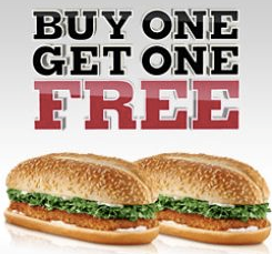 Burger King BOGO FREE Chicken Burger King: BOGO FREE Chicken Sandwich Coupon