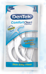 DenTek Floss Picks FREE DenTek Comfort Clean Floss Pick Sample Pack