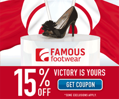 Famous Footwear Famous Footwear 15% off Purchase Printable Coupon