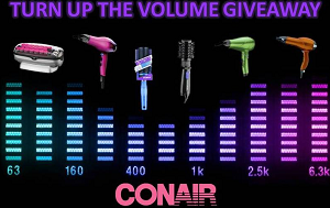 Conair Turn Up the Volume Giveaway Conair Turn Up the Volume Giveaway