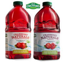 Old Orchard New Cranberry Naturals1 $4 in Old Orchard and Healthy Balance Coupons