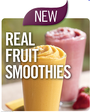 Real Fruit Smoothie Burger King: BOGO FREE Real Fruit Smoothie Coupon