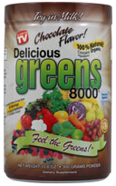 Delicious Greens 8000 FREE Sample Of Delicious Greens 8000 Drink Supplement