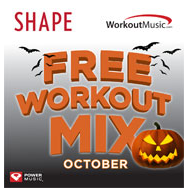 SHAPE October Workout Music 5 FREE SHAPE October Workout Music Mix Downloads