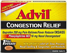 Advil Congestion Relief FREE Advil Congestion Relief at CVS