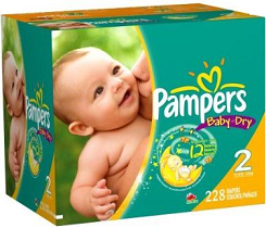 Pampers Baby Dry Diapers $2 off ONE Pampers Baby Dry Diapers Coupon