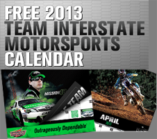2013 Team Interstate Motorsports Calendar FREE 2013 Team Interstate Motorsports Calendar