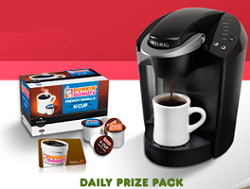 Dunkin sweeps Dunkin’ K Cup Packs K ountDDown Sweepstakes & Instant Win Game