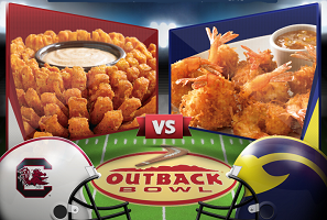 Outback Deal Outback: FREE Aussie Tizer OR Coconut Shrimp w/ Purchase on 1/2