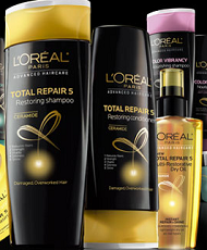 LOreal Total Repair 5 FREE Sample”.